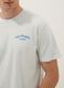 Blue slogan T-shirt in pure cotton, regular fit_2