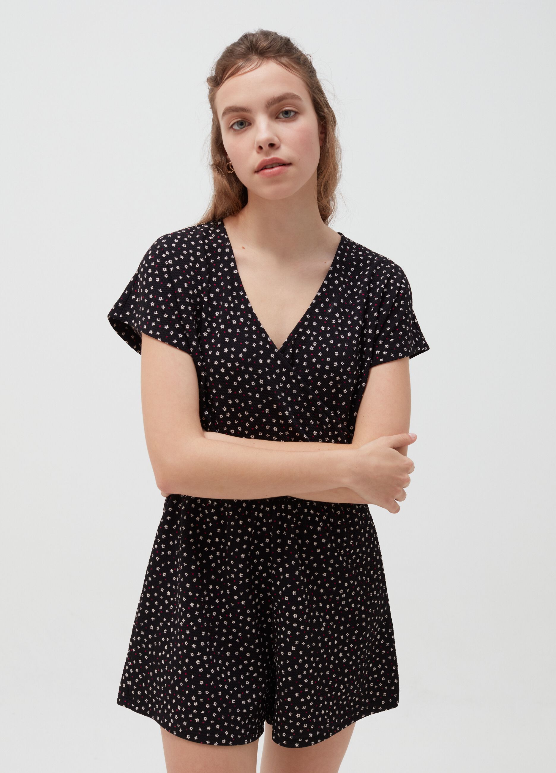 Tutina corta floreale Miss Kay_0