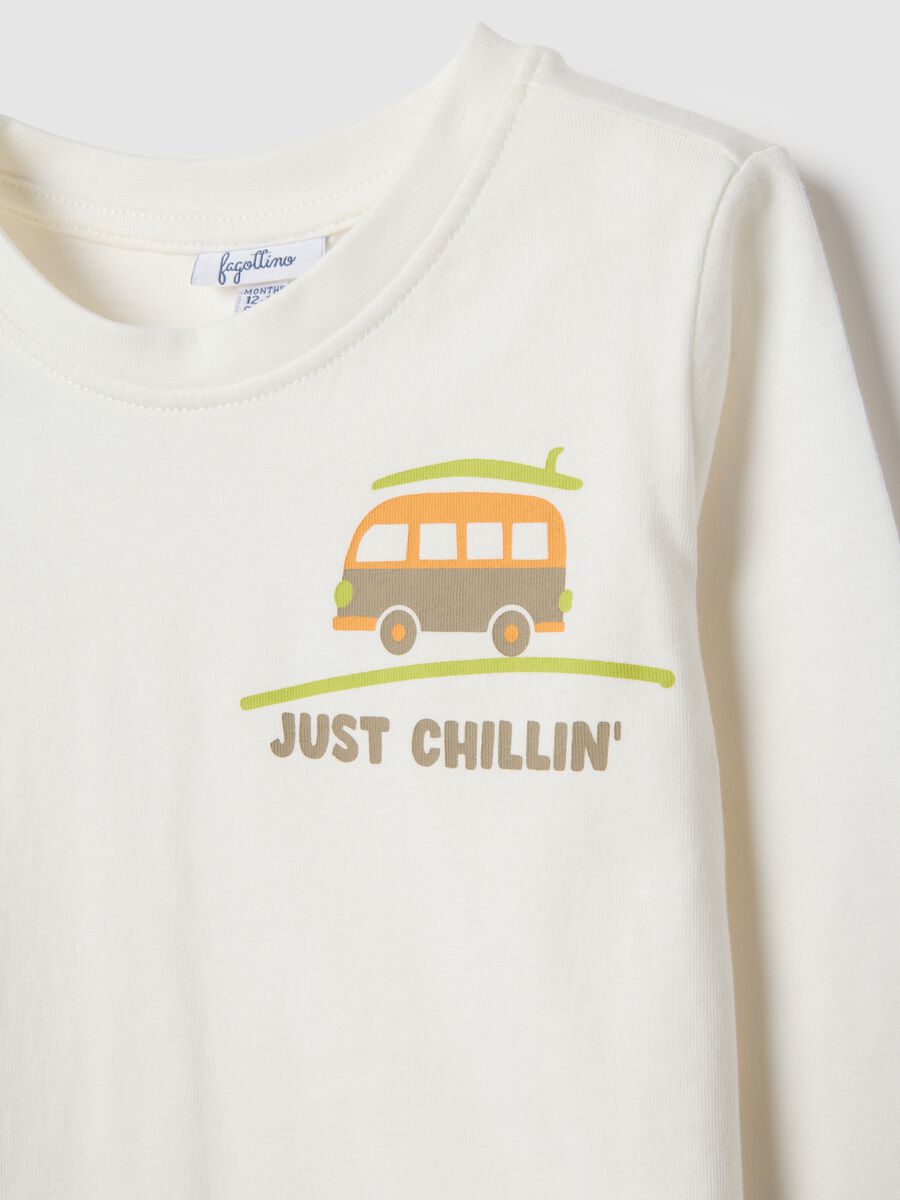 Multicolour Pure Cotton Kid's T-shirt Bipack - Regular Fit_2