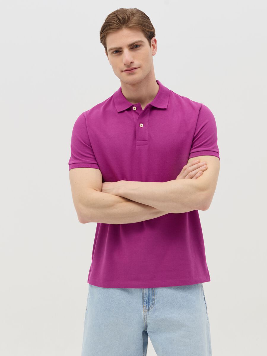 Organic cotton regular-fit polo shirt_0