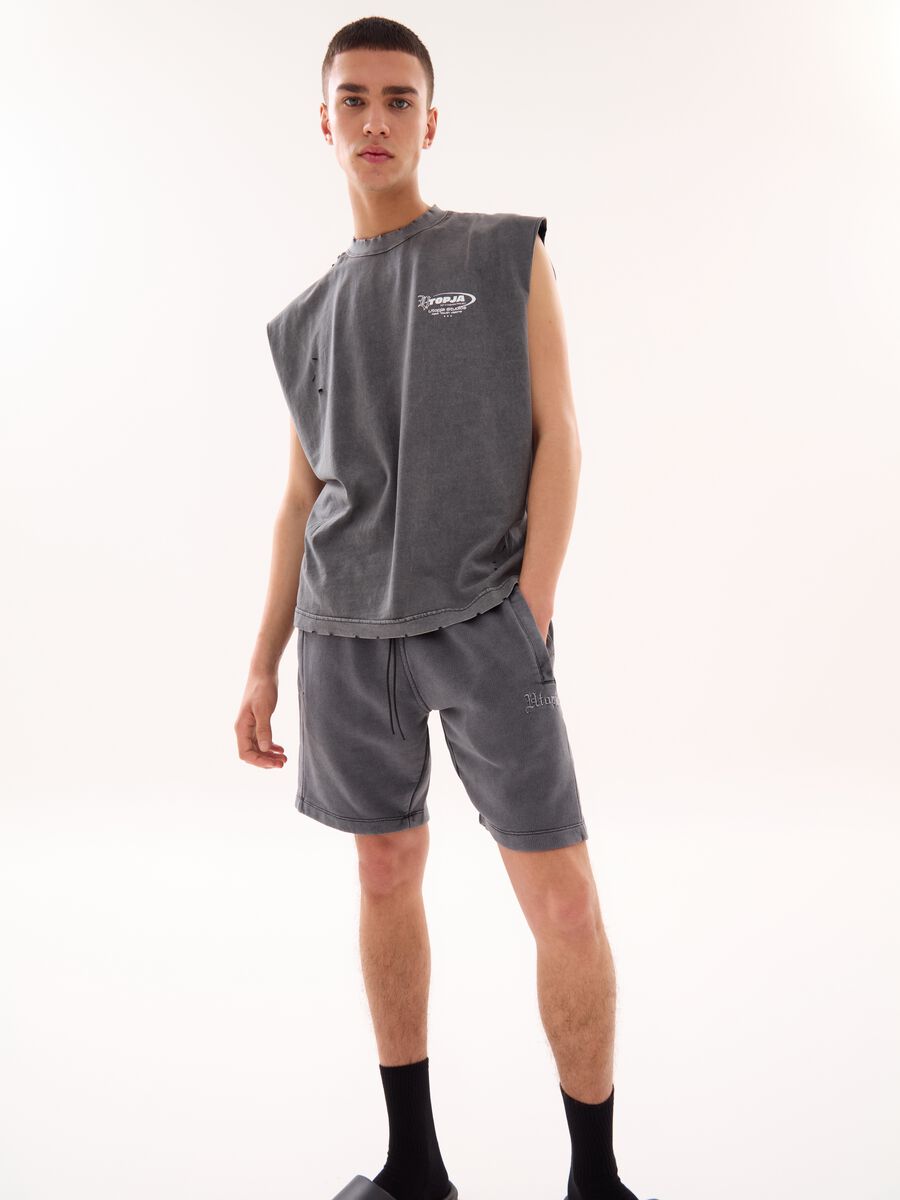 Sweat Shorts Vintage Grey_0