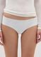 Culotte in tessuto elasticizzato bianco_1