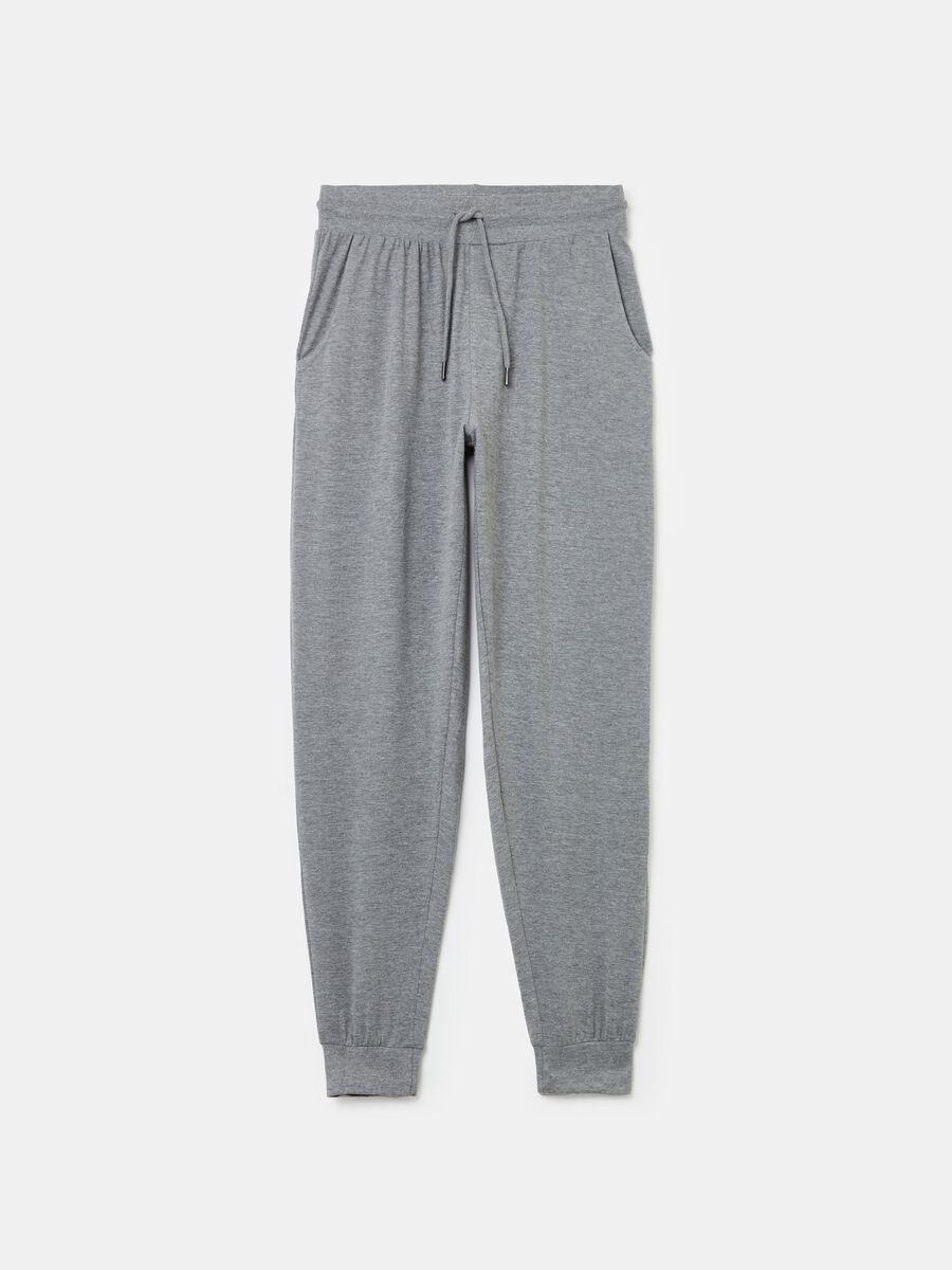 Pantalone pigiama con coulisse_4