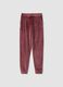 Pink star-print stretch pyjama trousers_4