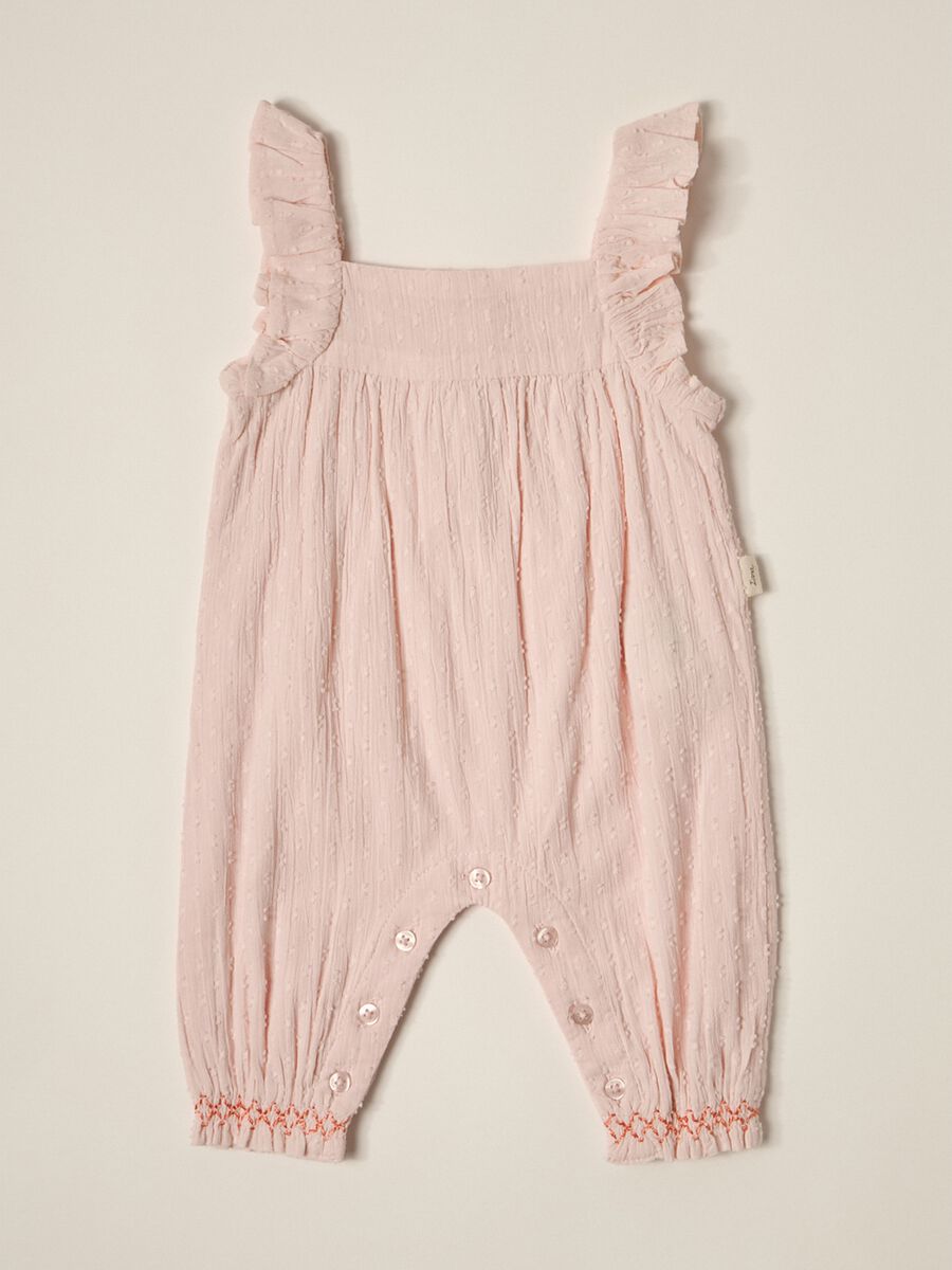 IANA newborn girl onesie in 100% cotton_0