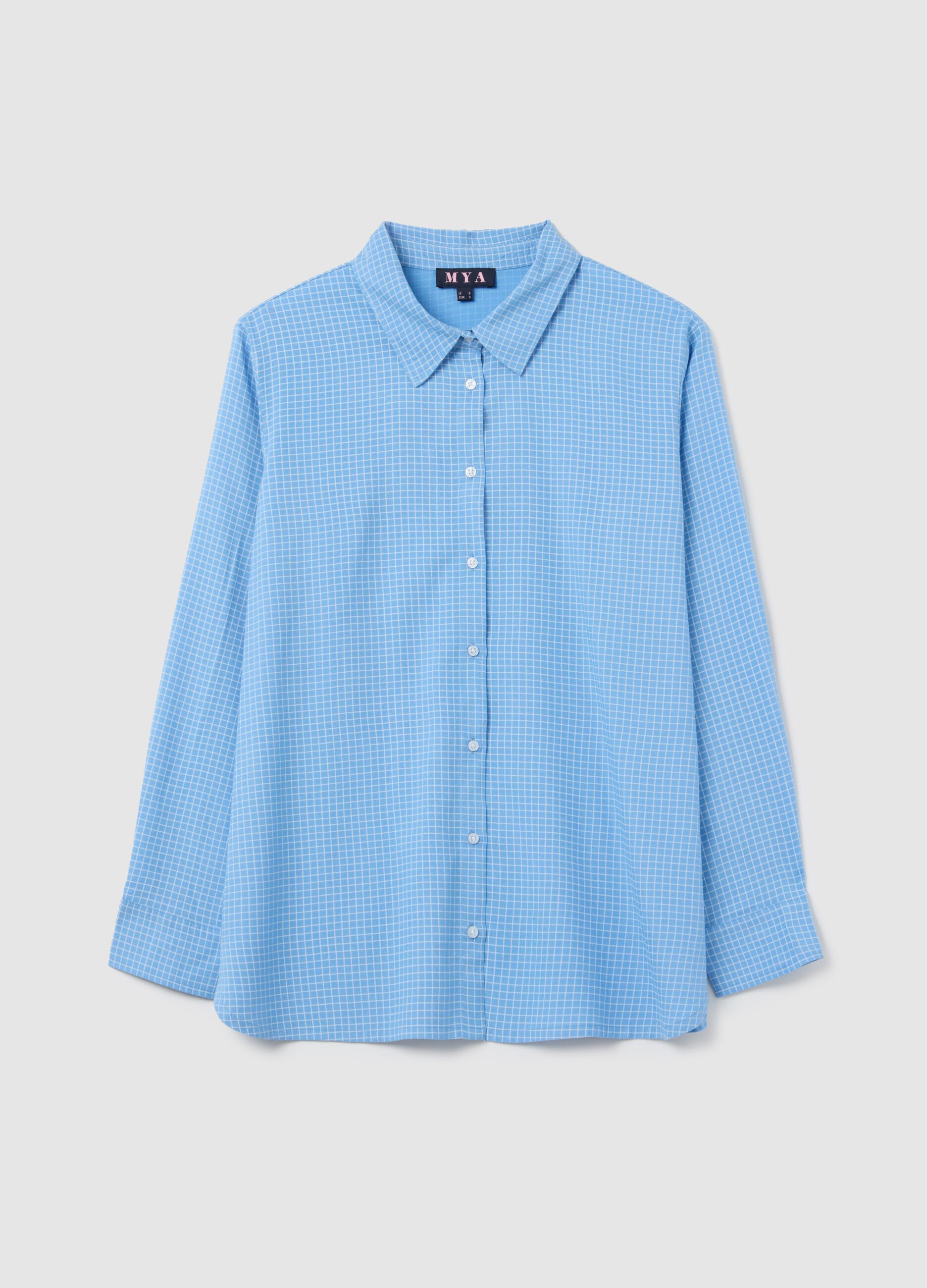 Camicia a quadretti Curvy