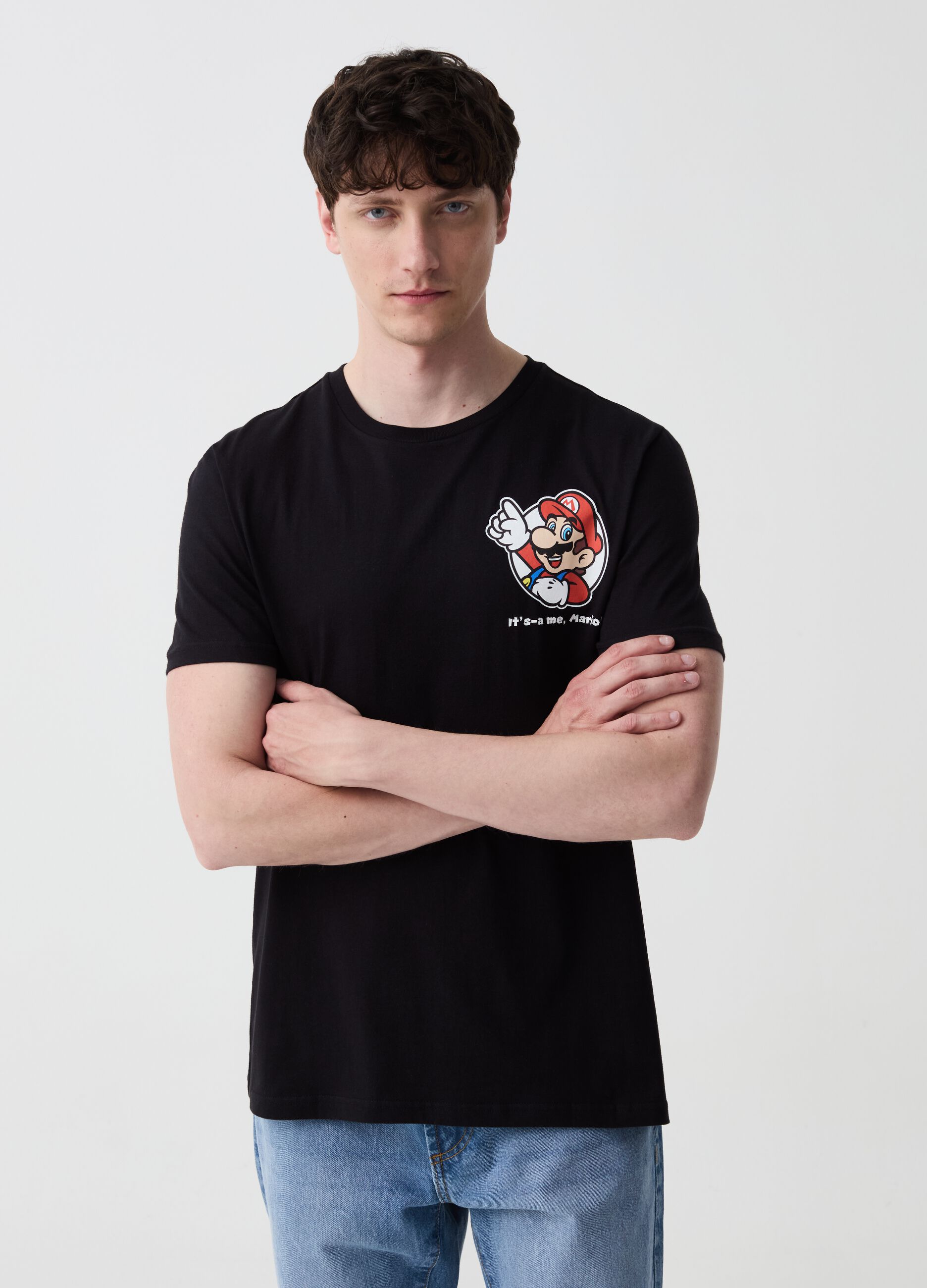 Ovs T-shirt con stampa Super Mario™