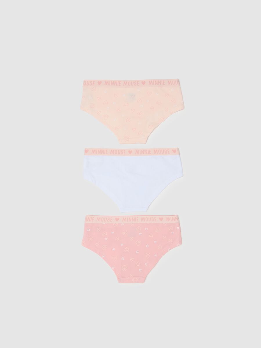 Set of multicolour stretch cotton girl's panties tripack_1