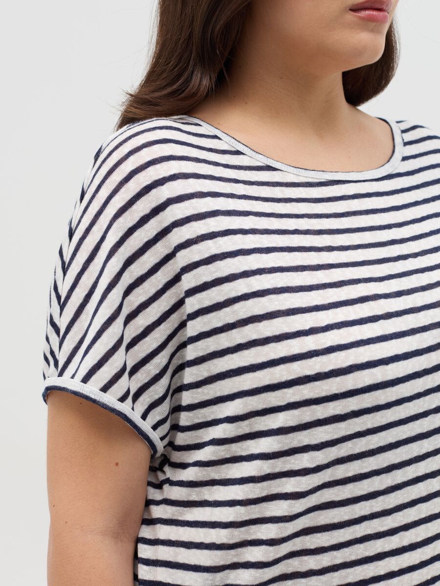 Curvy T-shirt in viscose blend_2