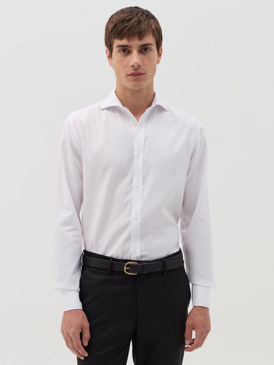 Regular-fit easy-iron shirt_0