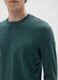 Green pure cotton regular fit sweater_3