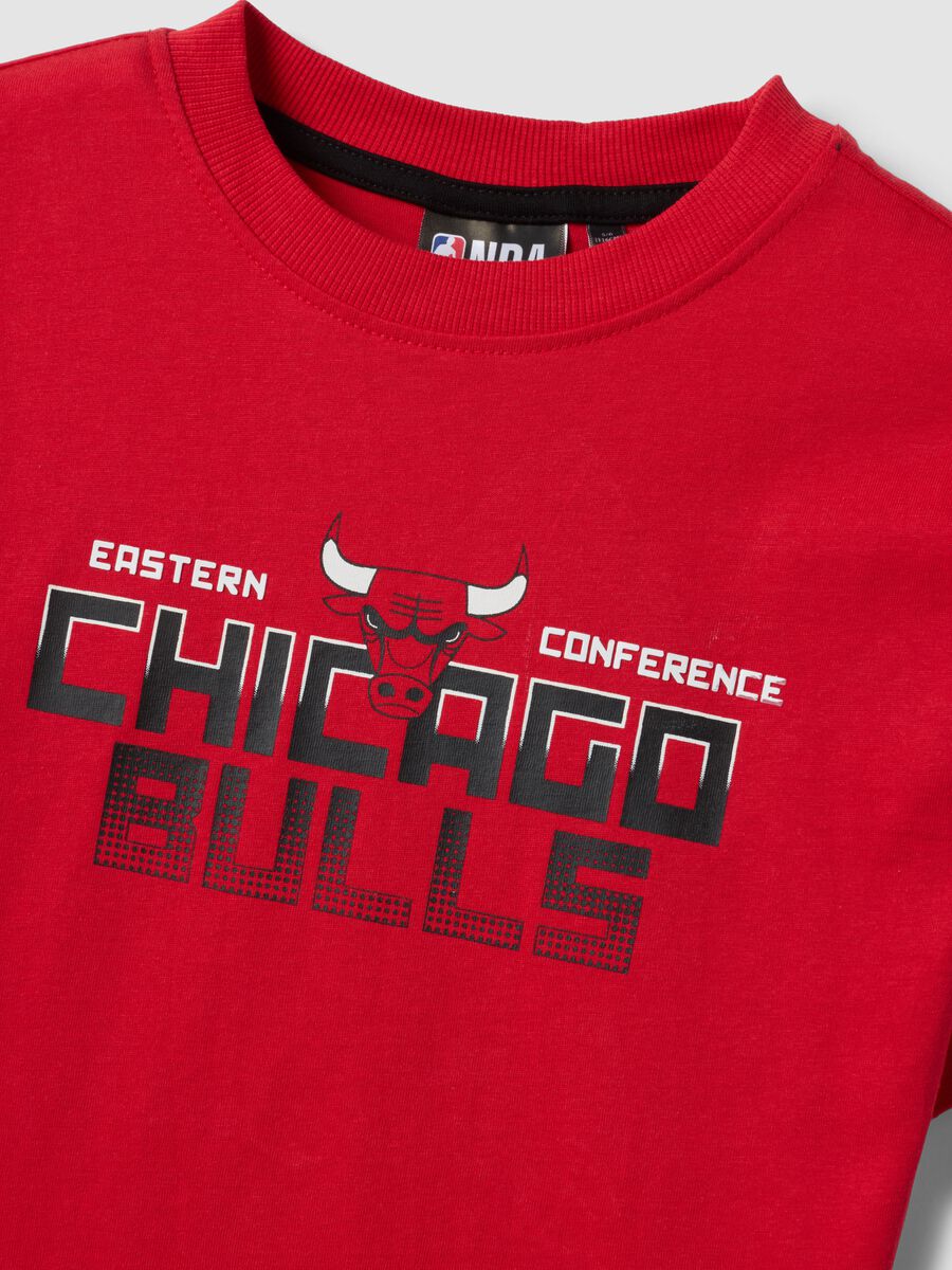 Red short-sleeved pure cotton T-shirt_2