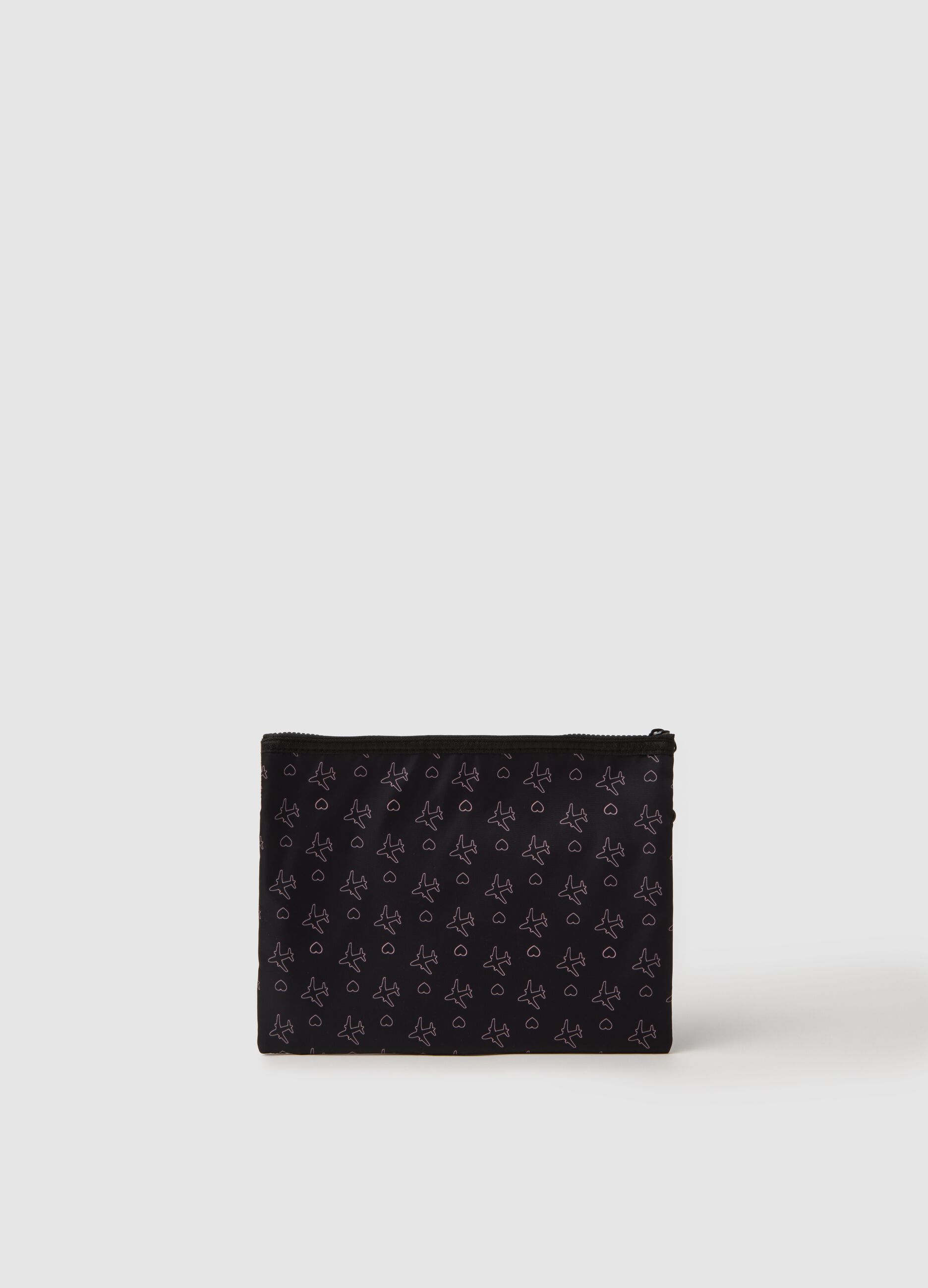 Multicolour pouch with hooks