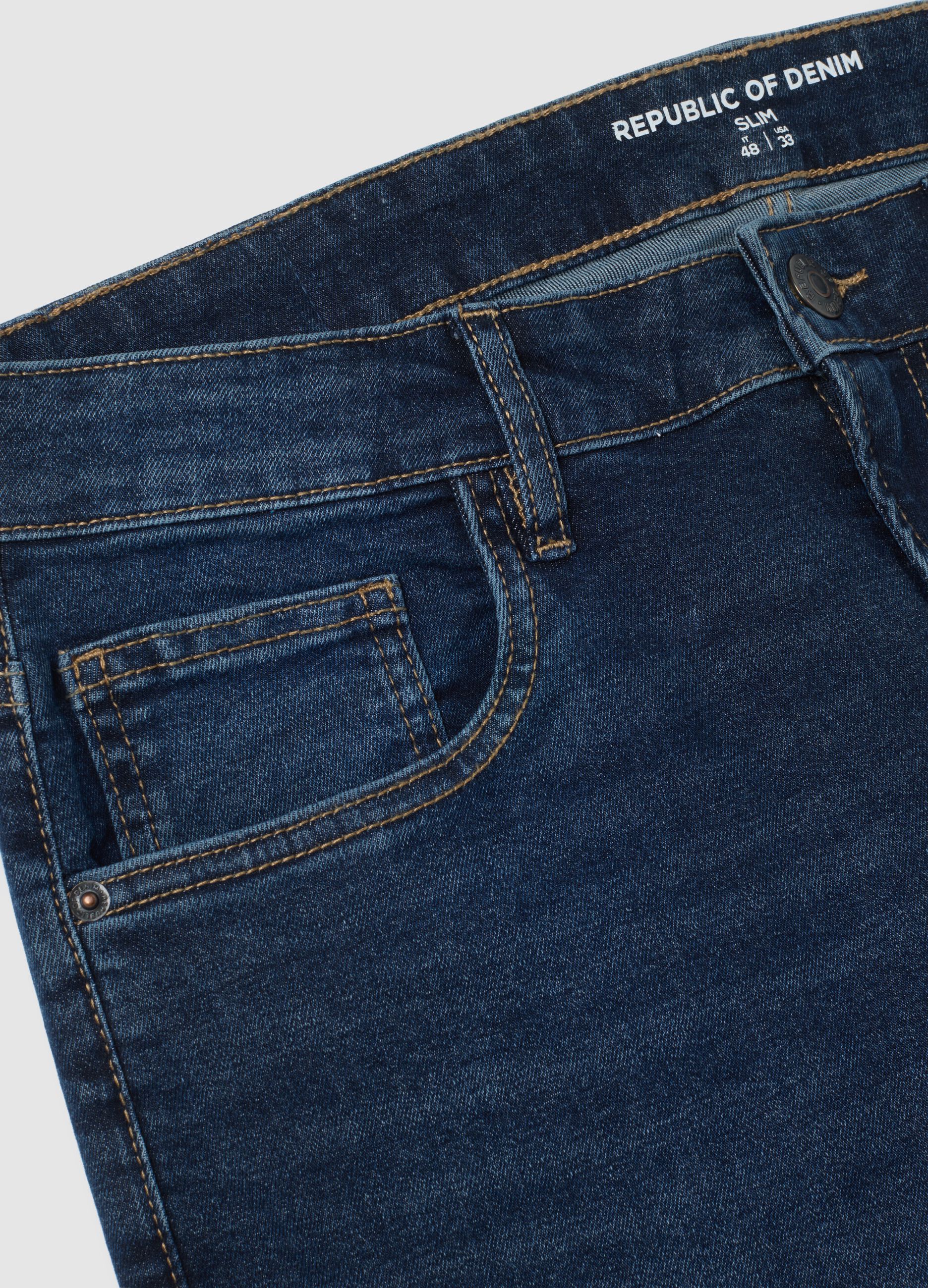 Black Denim Slim Fit Jeans