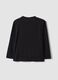 Black pure cotton T-shirt with Astro Bot print, relaxed fit_3