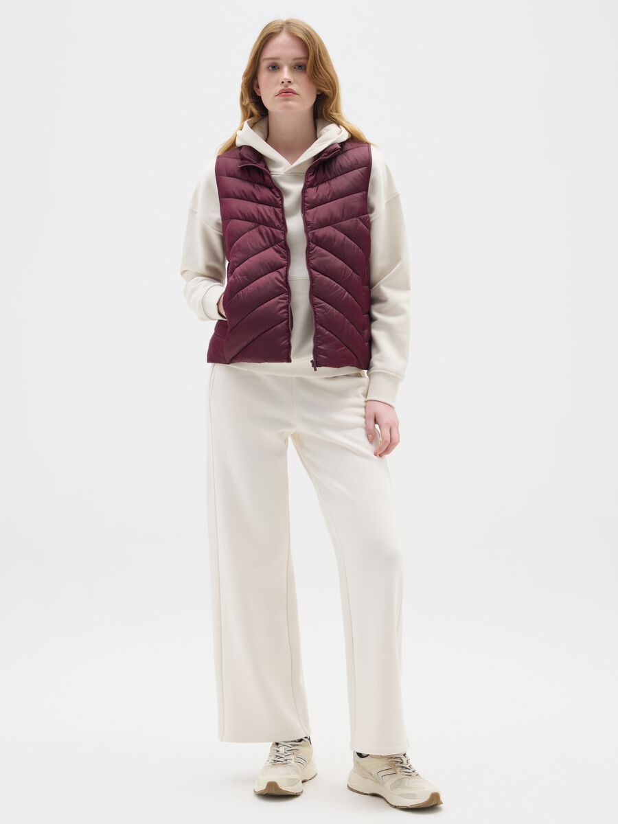 Gilet rosso regular fit_1