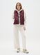 Mixed Red Regular Fit Gilet_0