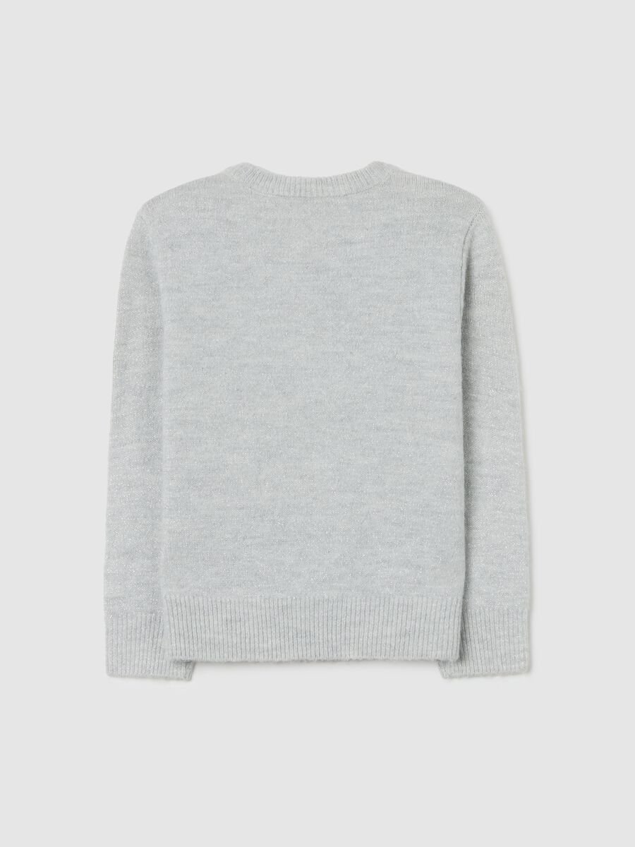 Grey Jumper with Christmas Decorations_1