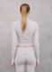 Crop Jersey Full-zip Grey Mélange_3
