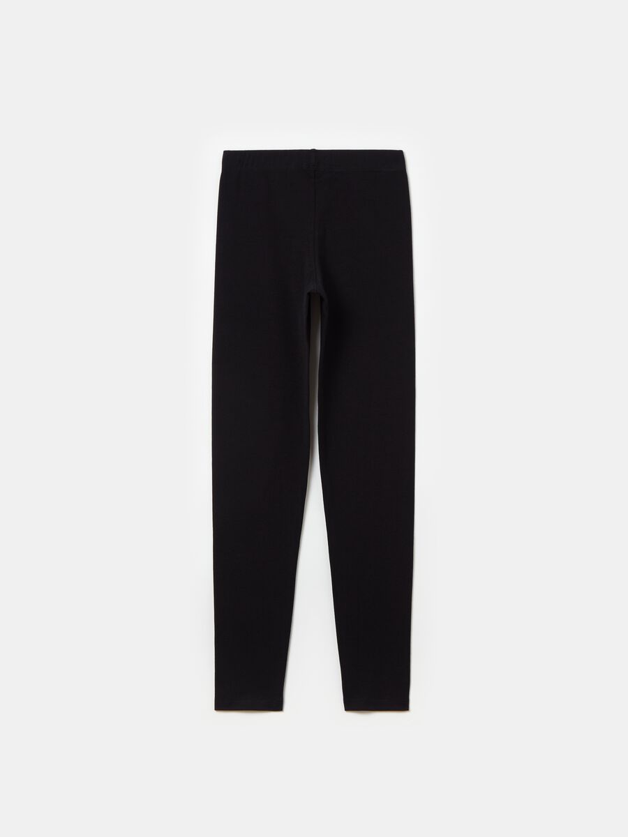 Leggings in cotone stretch_1