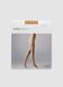 Beige sheer stretch tights_0