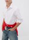 White pure cotton Oxford shirt with classic collar for boys_2