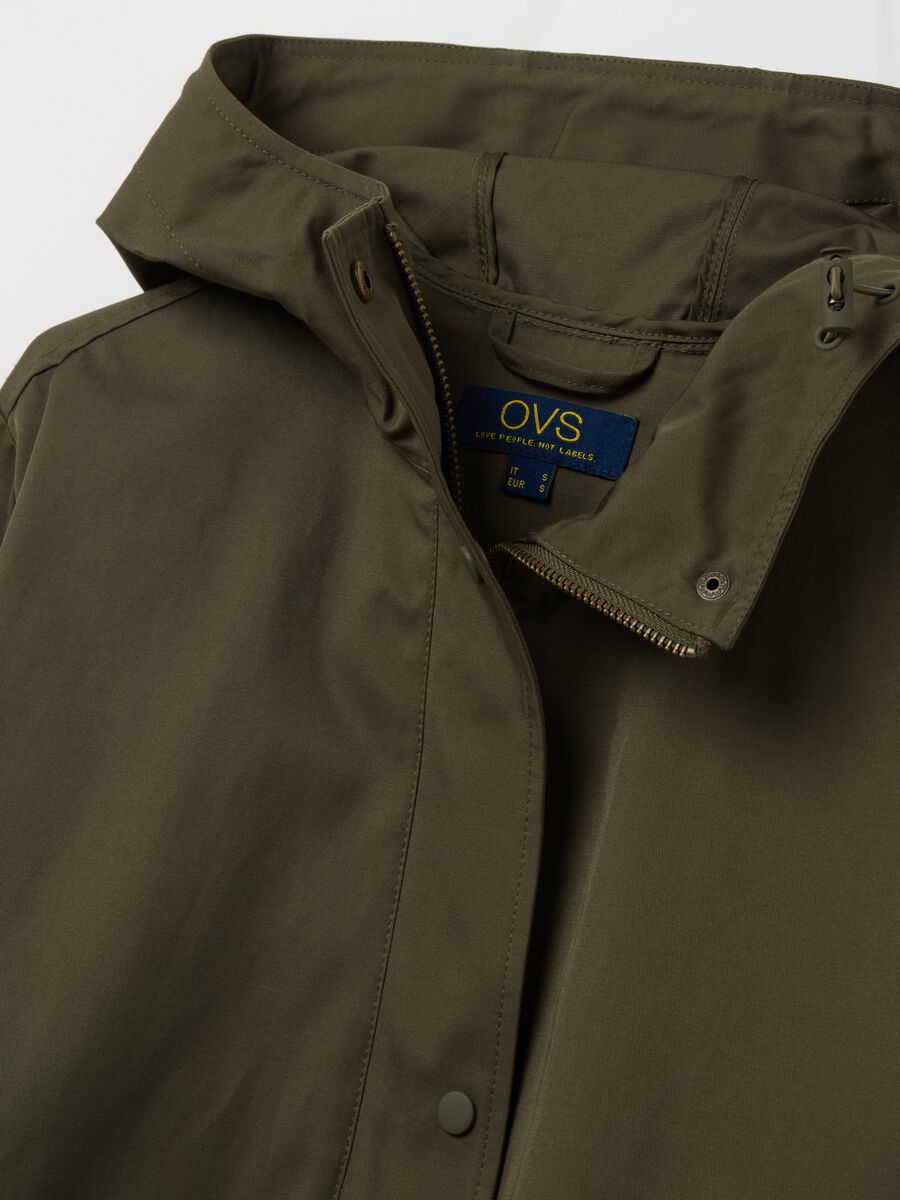 Short jacket with hood_5