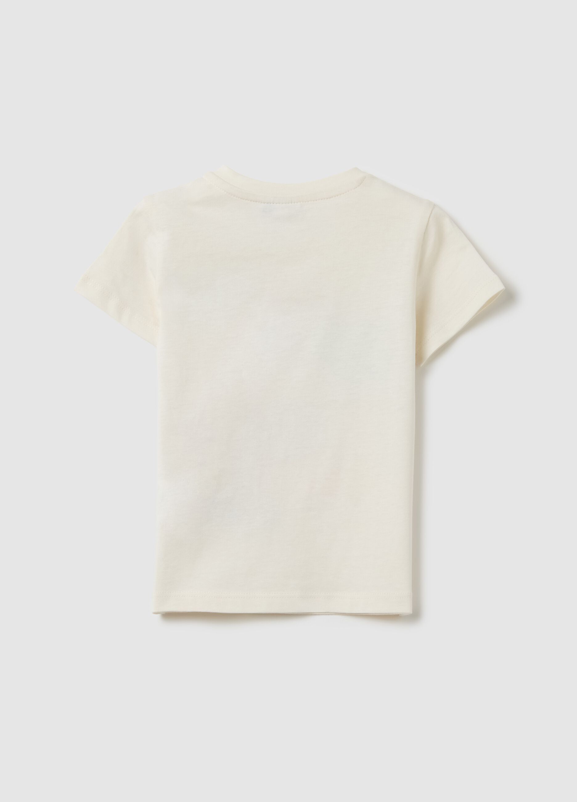 Cotton Fagottino T-shirt with colourful print