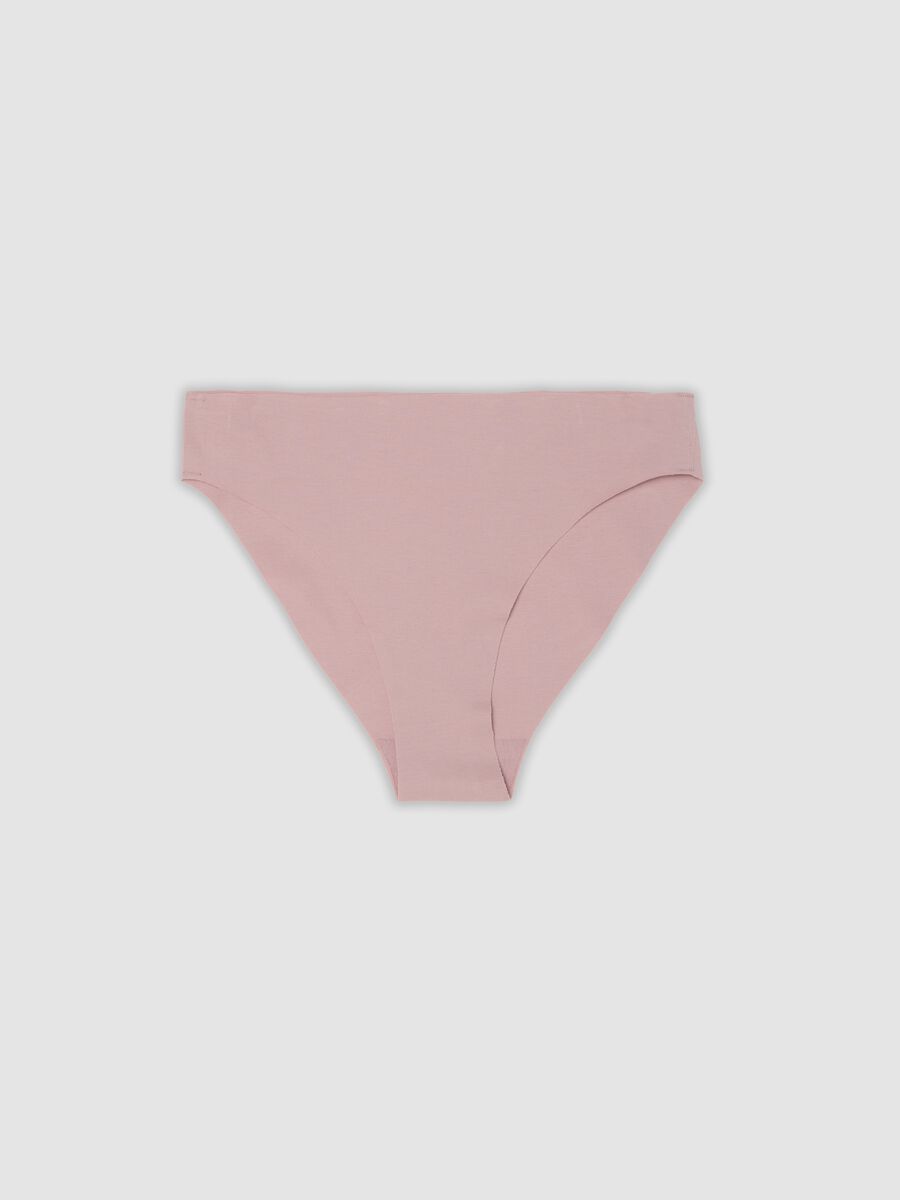 Pink stretch organic cotton briefs_4