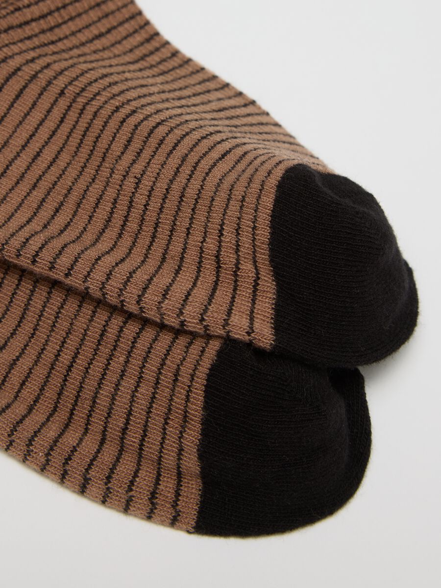 Girls' cotton blend mixed colour short socks tripack_2