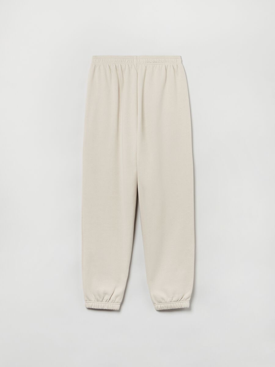 High-rise, easy-fit joggers in plush_2