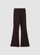 Brown flared stretch trousers ALTAVIA STUDIO_6