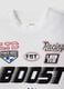 White pure cotton crew-neck racing print T-shirt for boys_2