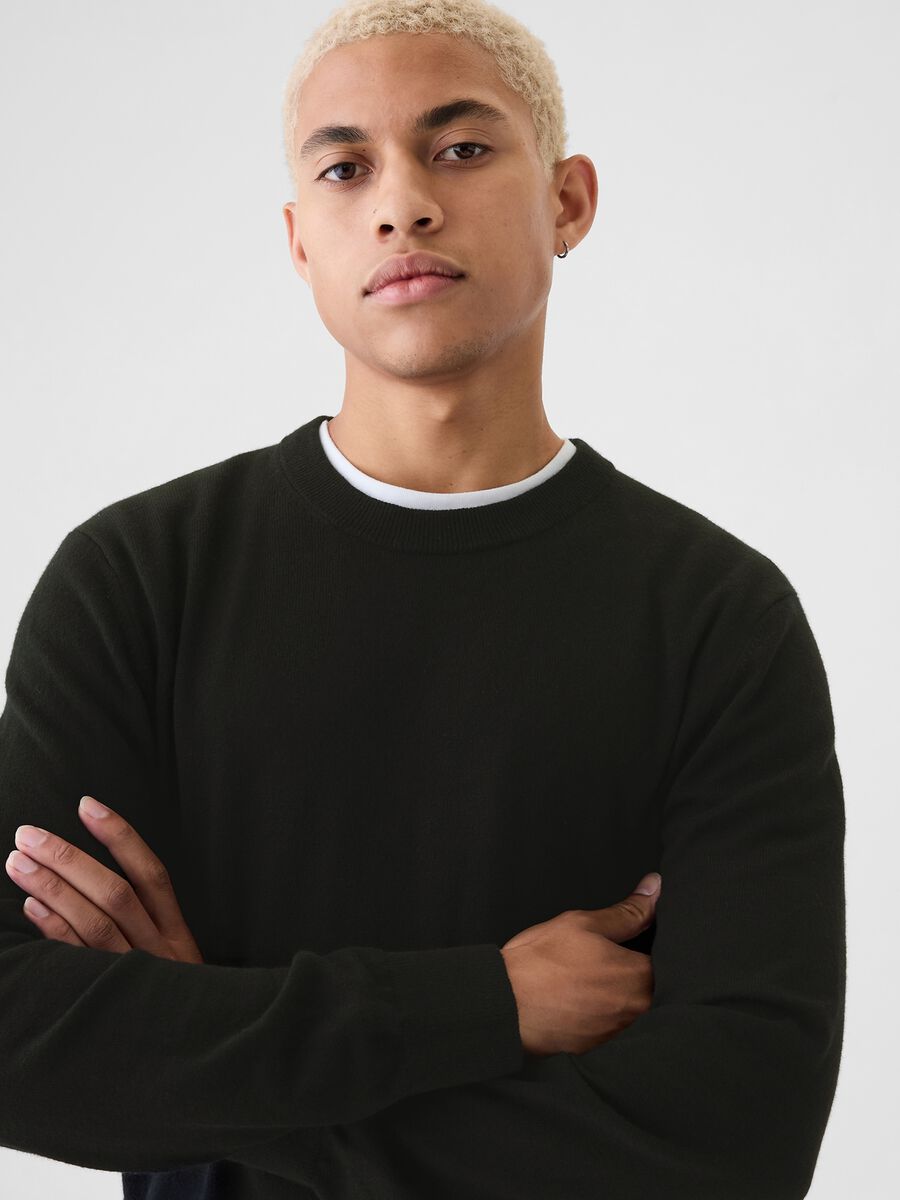 Round neck pullover_3