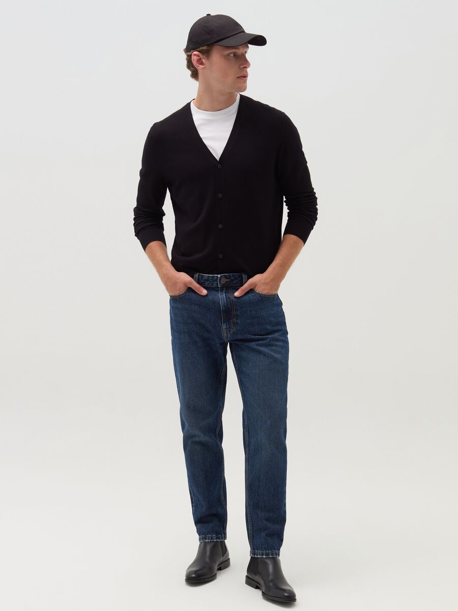 Jeans relaxed fit cinque tasche_0