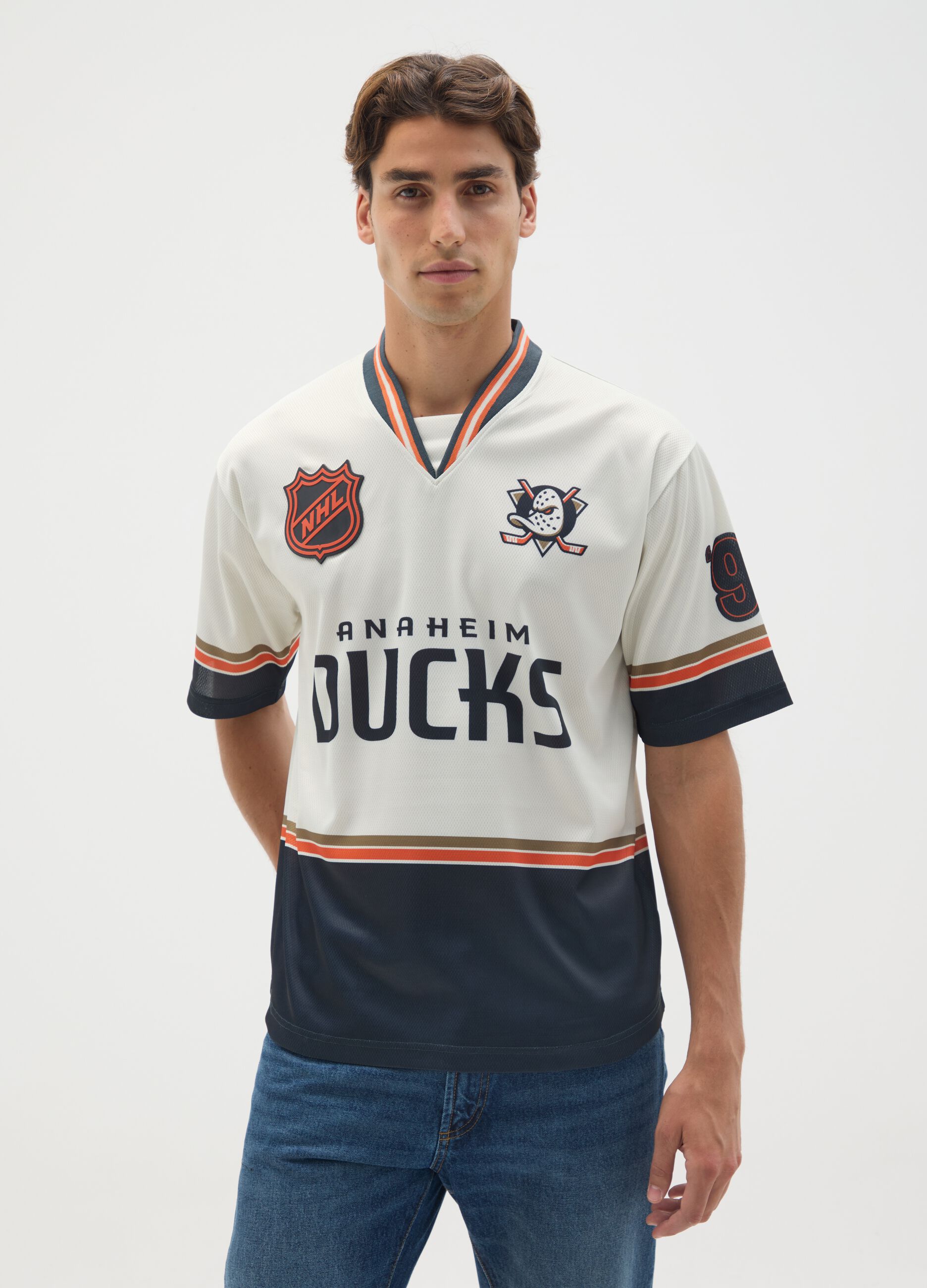 Multicolor T-shirt with logo