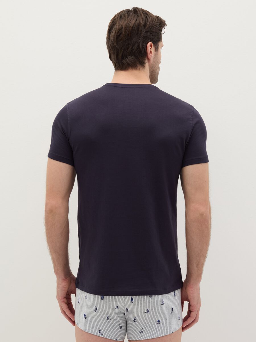 Two-pack undershirts with round neck_3
