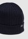 Pure Blue Wool Beanie_1