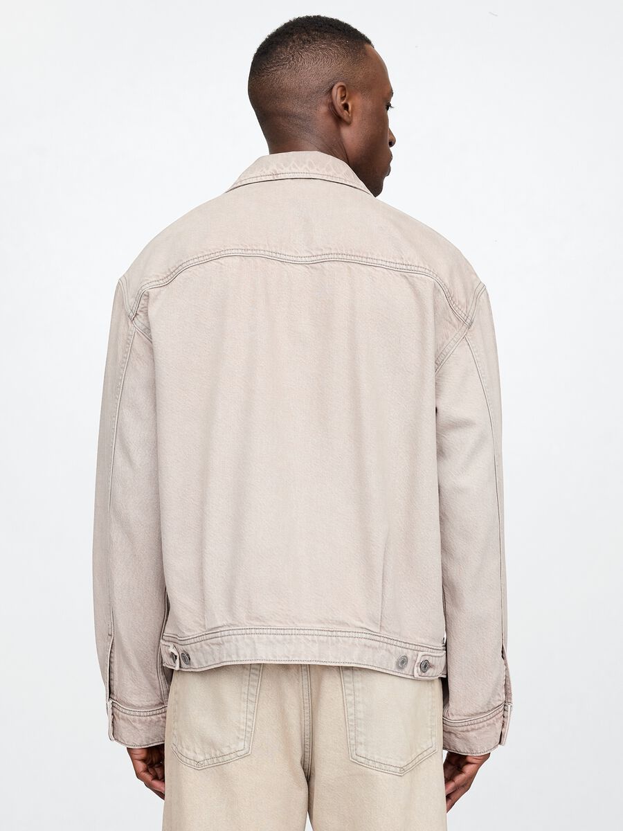 Gap Beige Denim Jacket_2