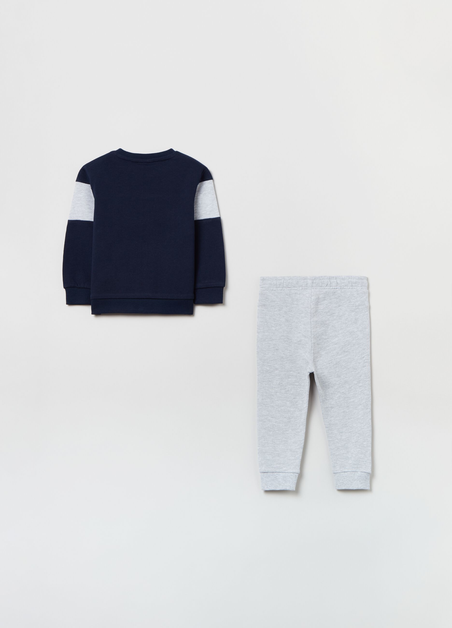 Jogging set in French Terry con stampa_1