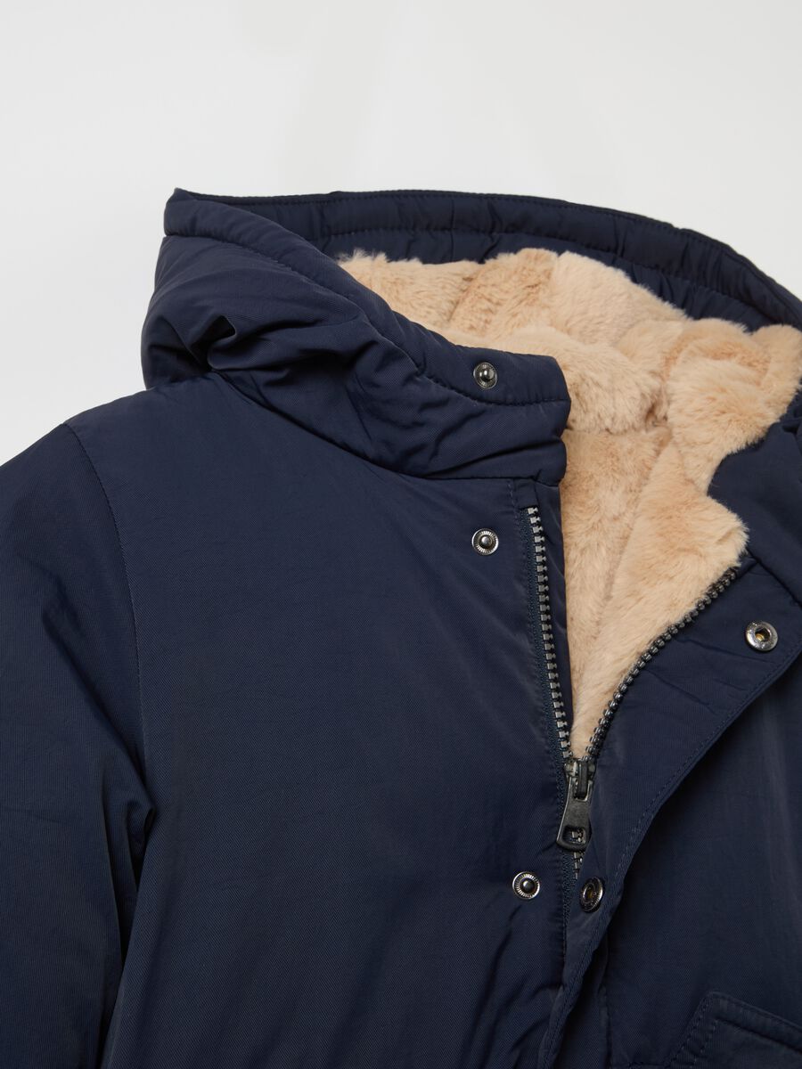 Parka with hood and sherpa lining_2