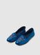 Blue Friulan shoes with embroidery_1