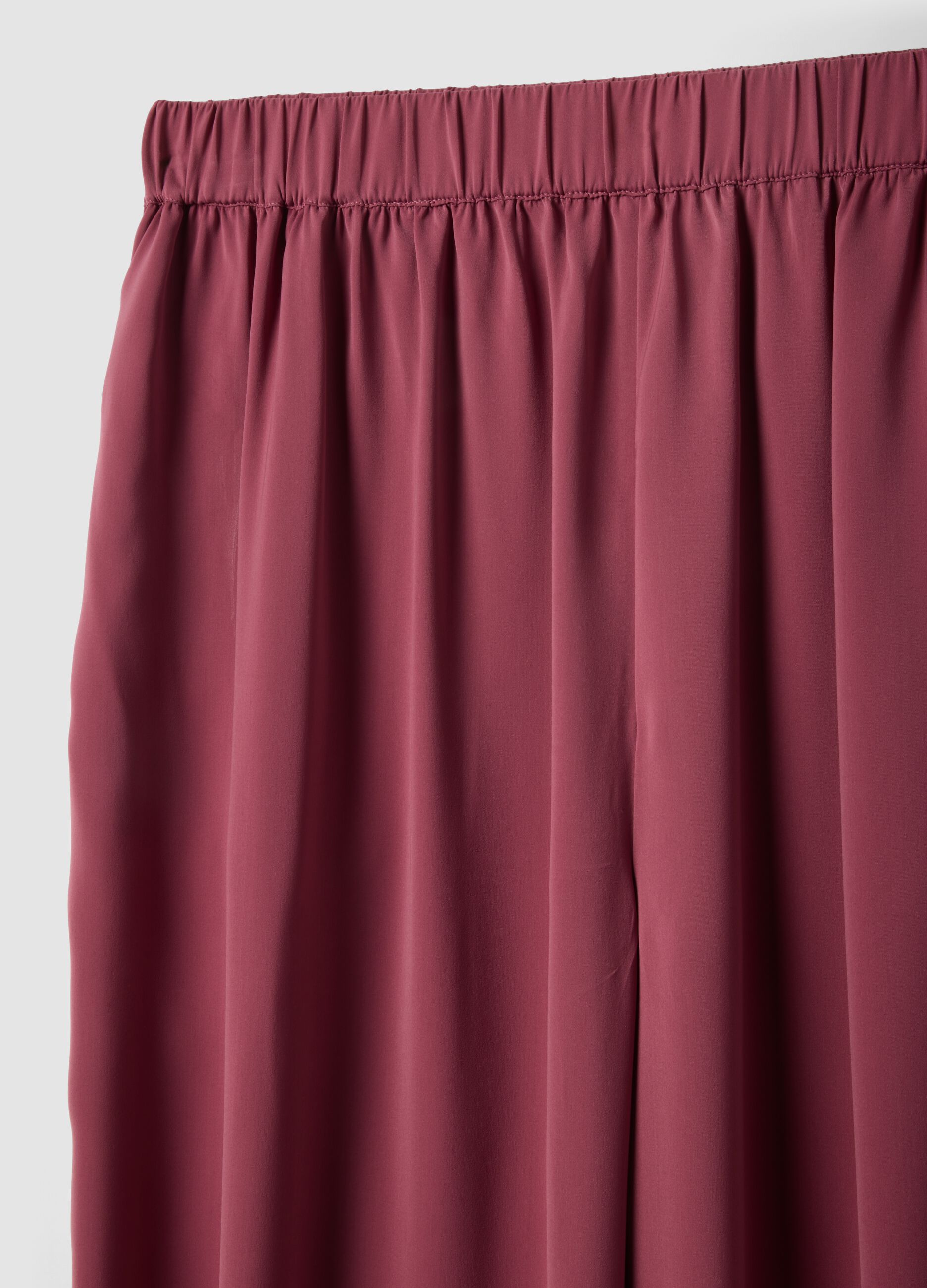 Pink relaxed-fit joggers with elasticated waist