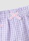 Purple cotton shorts_3