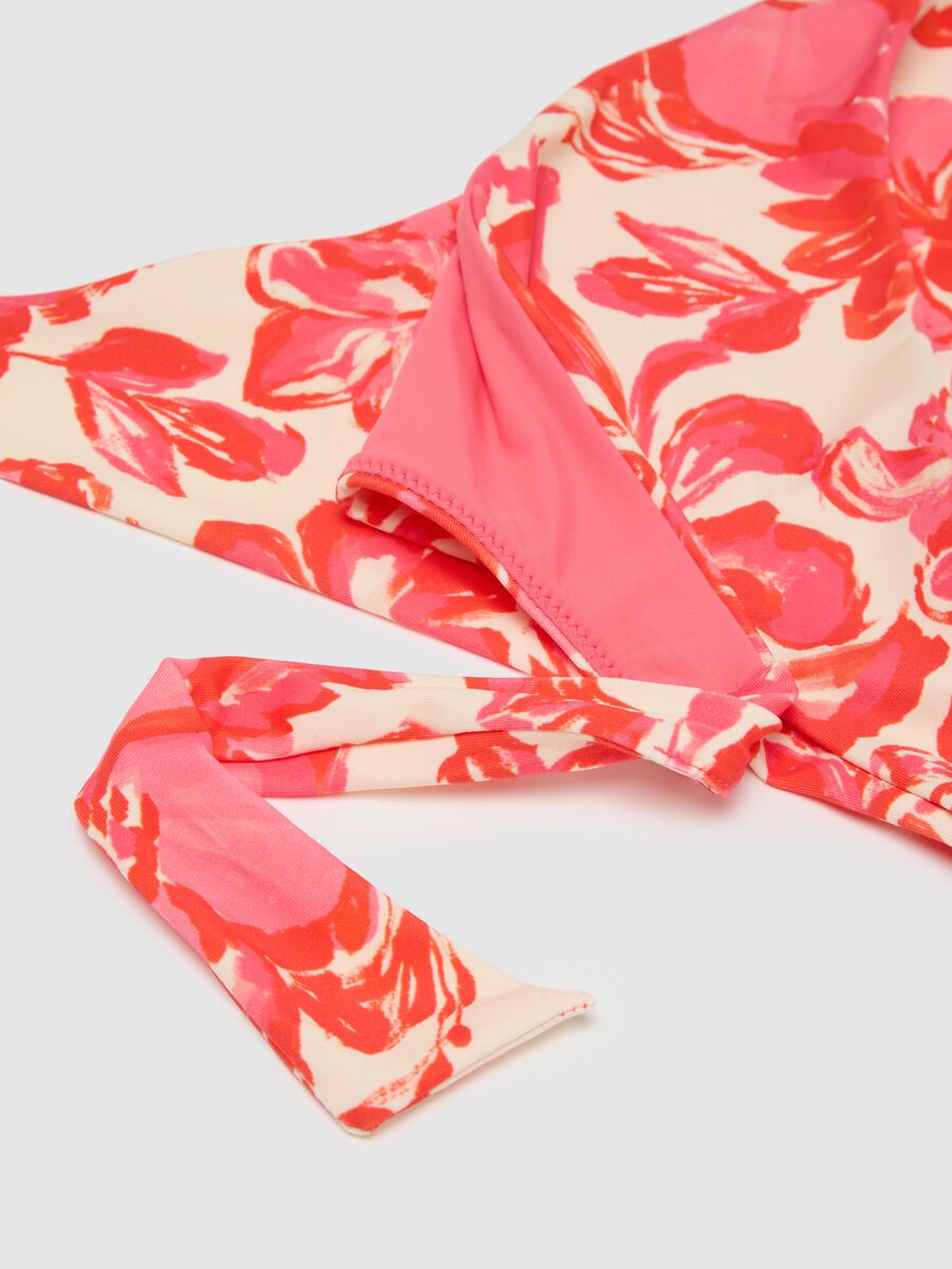 Women's Multicolour Stretch Fabric Bikini_5