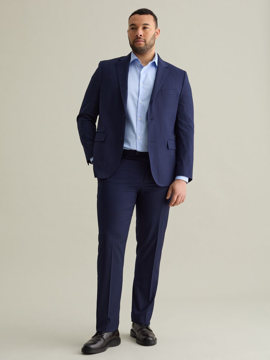 Regular-fit trousers in viscose blend_0