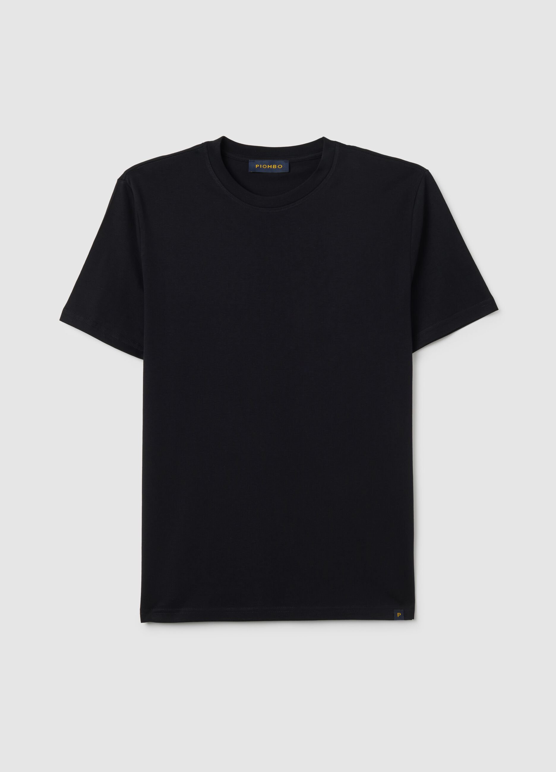 Black Pure Cotton T-Shirt