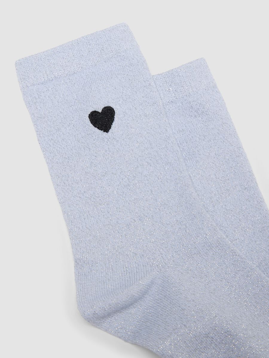 Light blue organic cotton socks_1