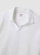 White stretch cotton polo shirt_1