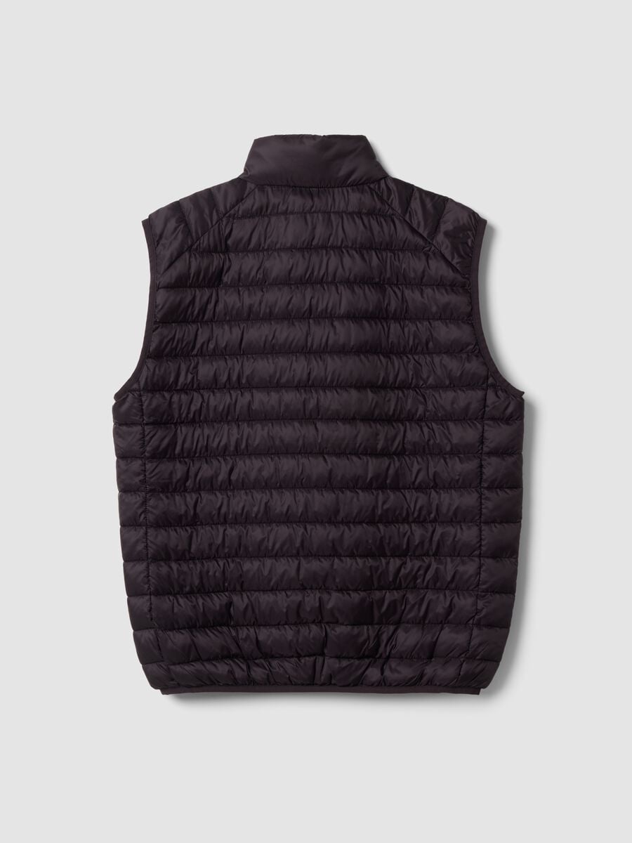 Gilet Ultralight viola imbottito con zip_6